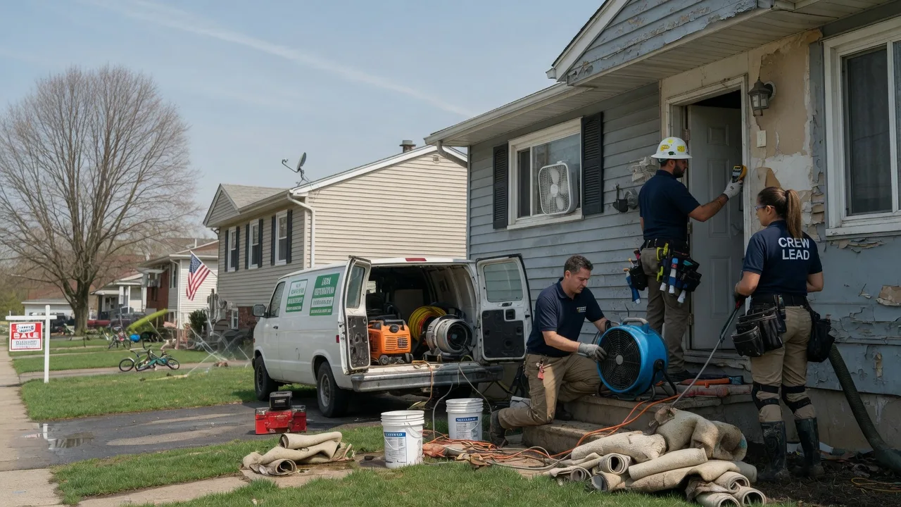Flood Cleanup in Rhoadesville, VA near me