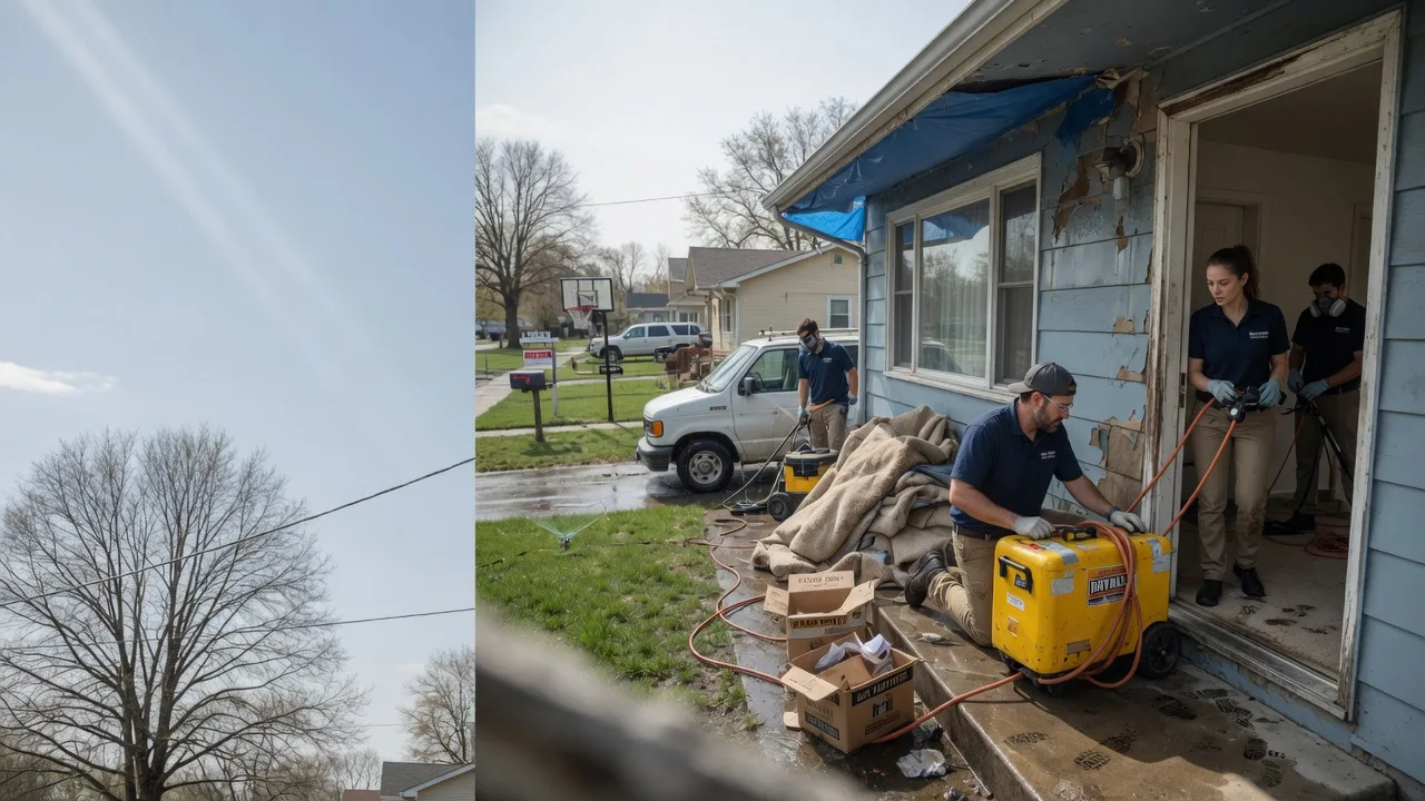 Basement Flood Cleanup in Rhoadesville, VA near me